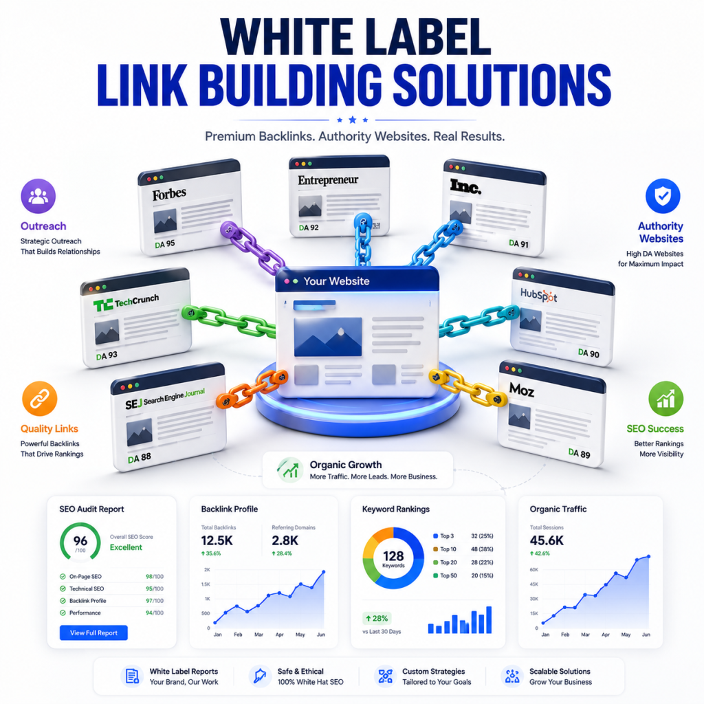 White Label Link Building Solutions | A Simple Guide for Agencies