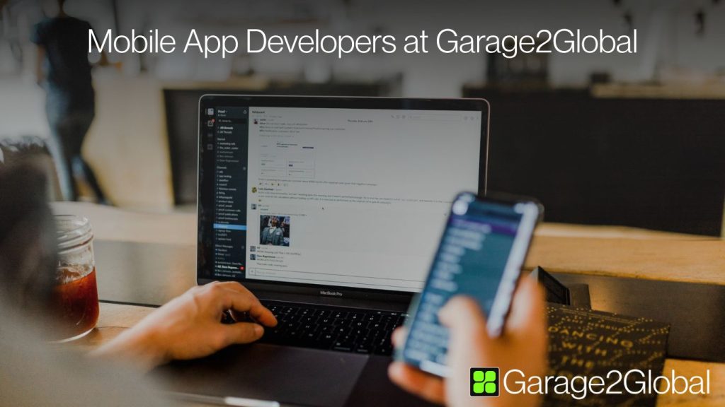 Mobile App Developers at Garage2Global